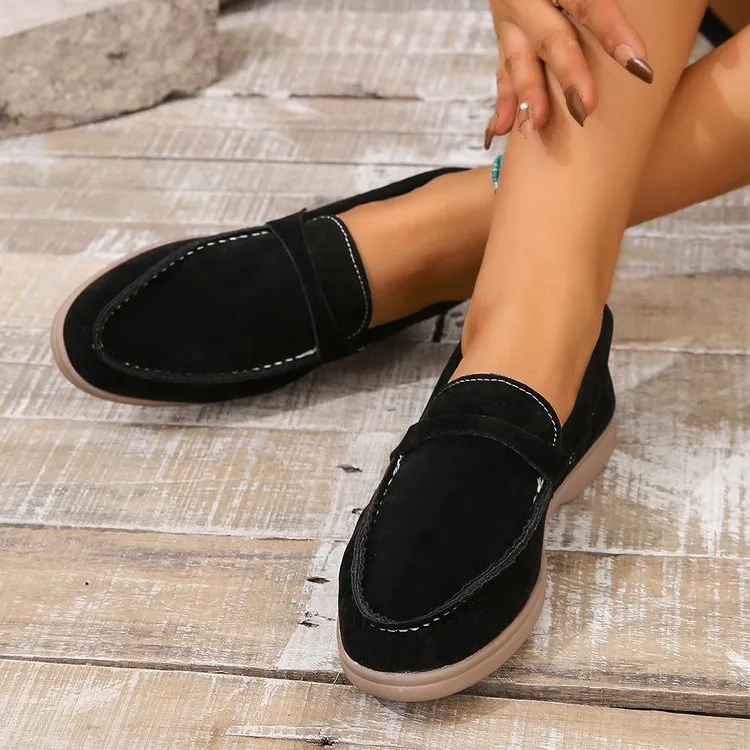 Owlkay Autumn Slip-On Casual Lightweight Soft-Sole Sports Shoes