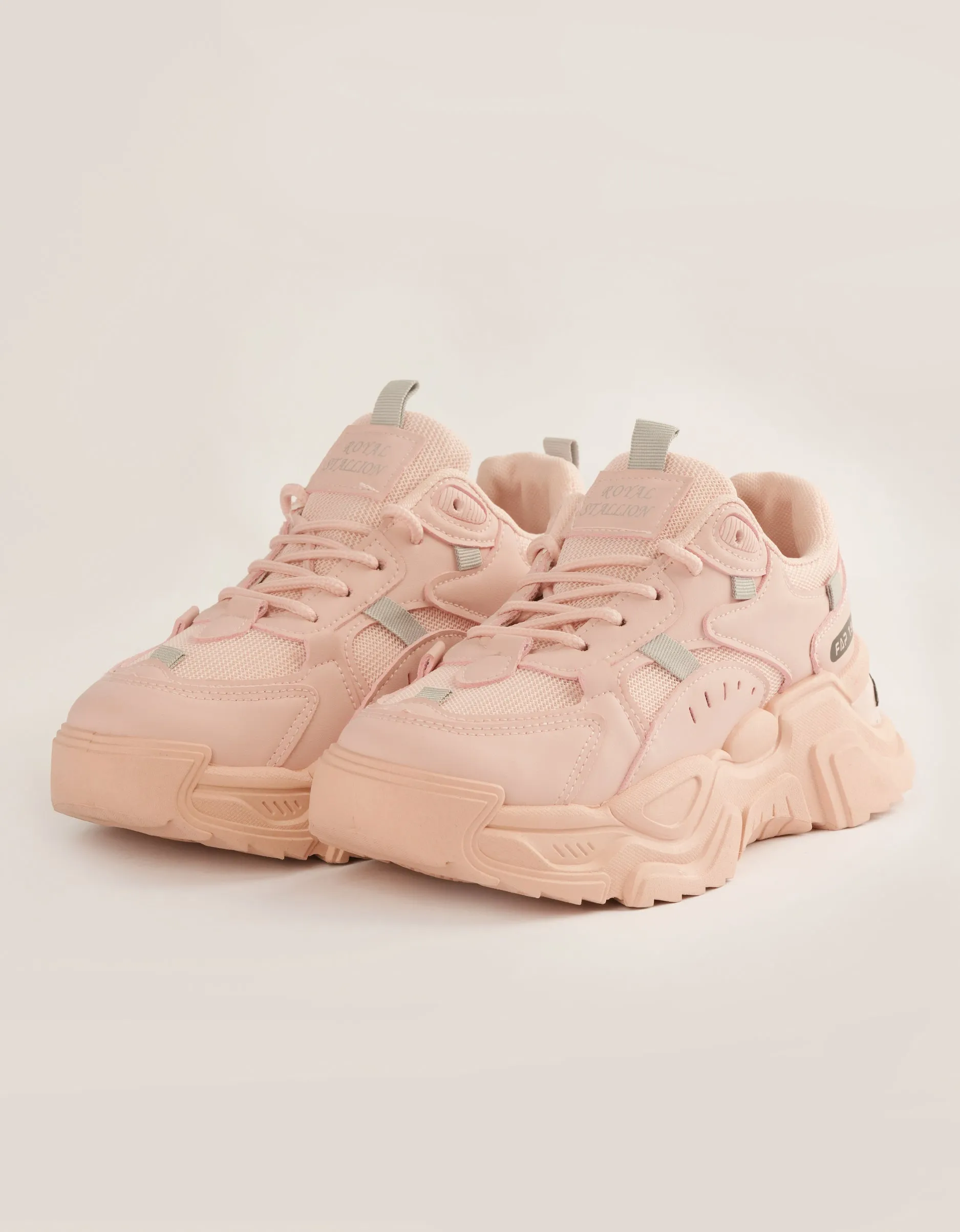 Pink Panache Chunky Sneakers