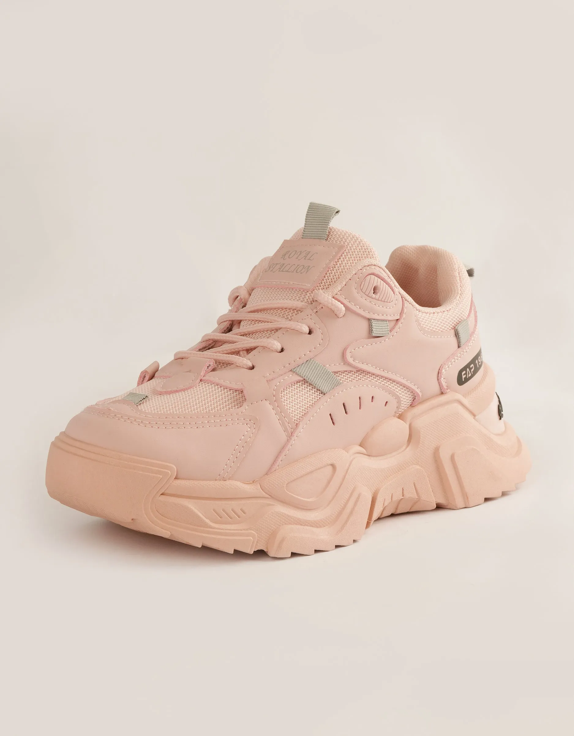 Pink Panache Chunky Sneakers