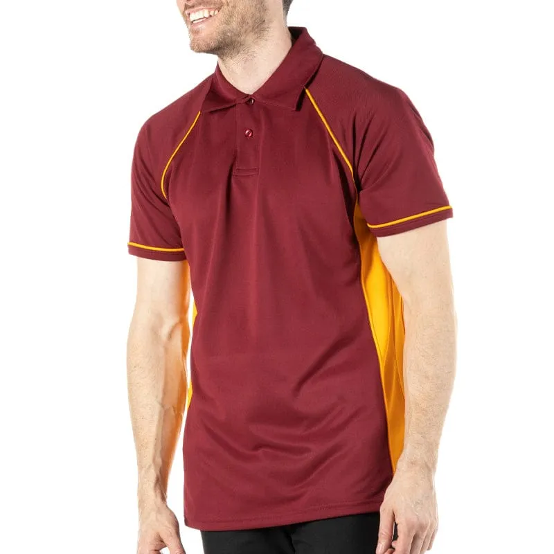 Piped Performance Polo Shirt LV370