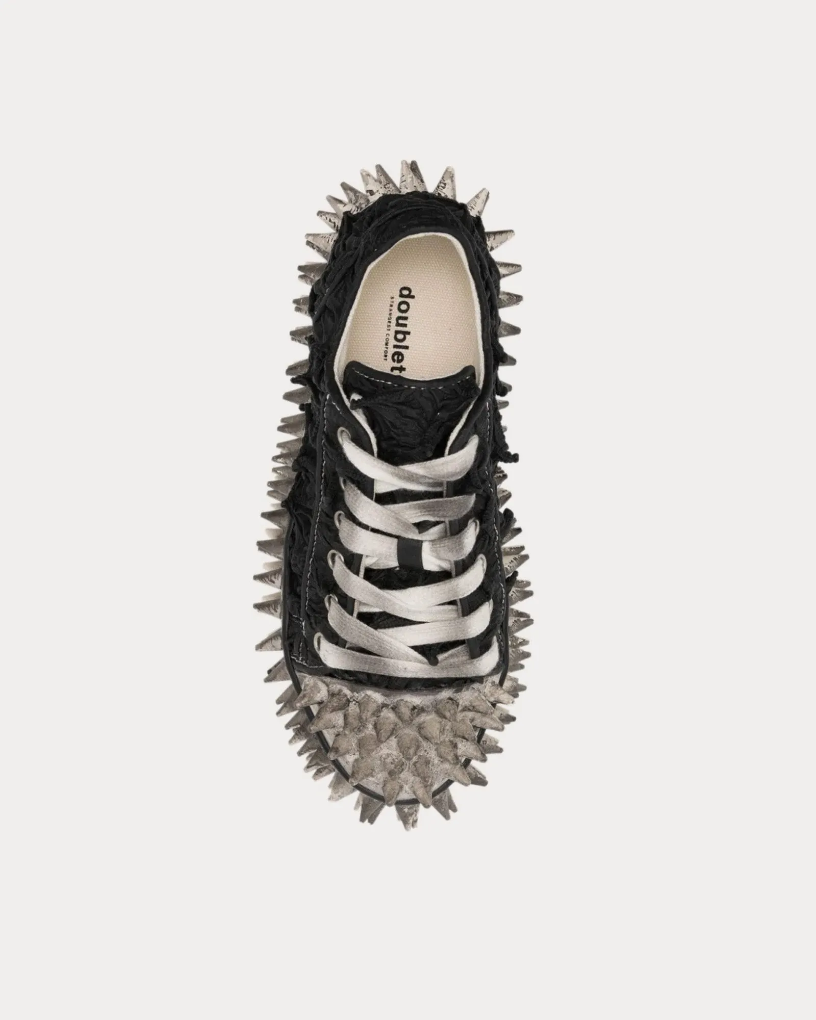 Porcupine Black Low Top Sneakers