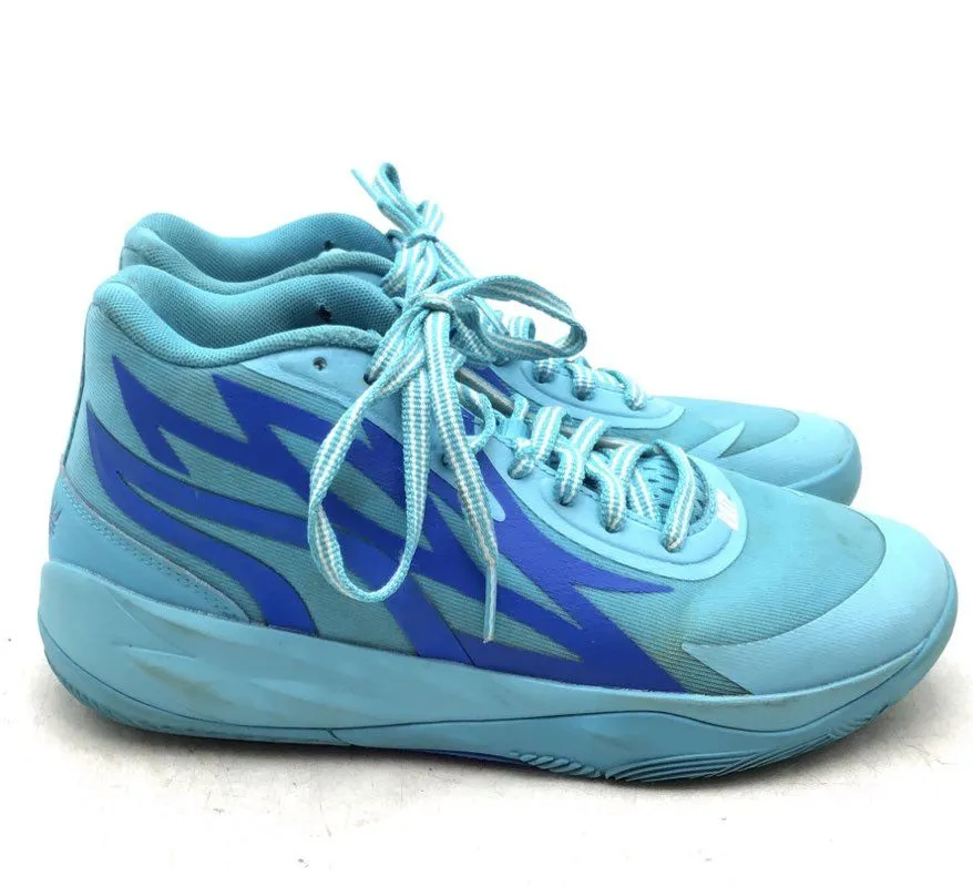 Puma Men's LaMelo Ball MB.02 377612-01 Blue Athletic Shoes - Size 6.5