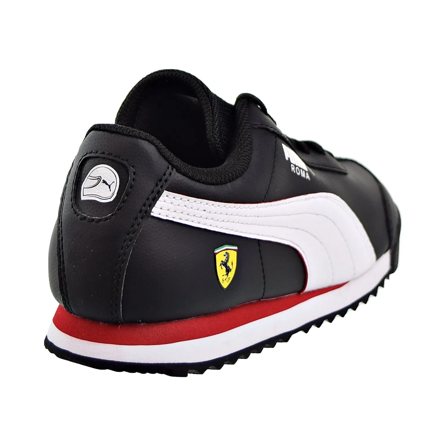 Puma Scuderia Ferrari Roma JR Big Kids Shoes Black/White