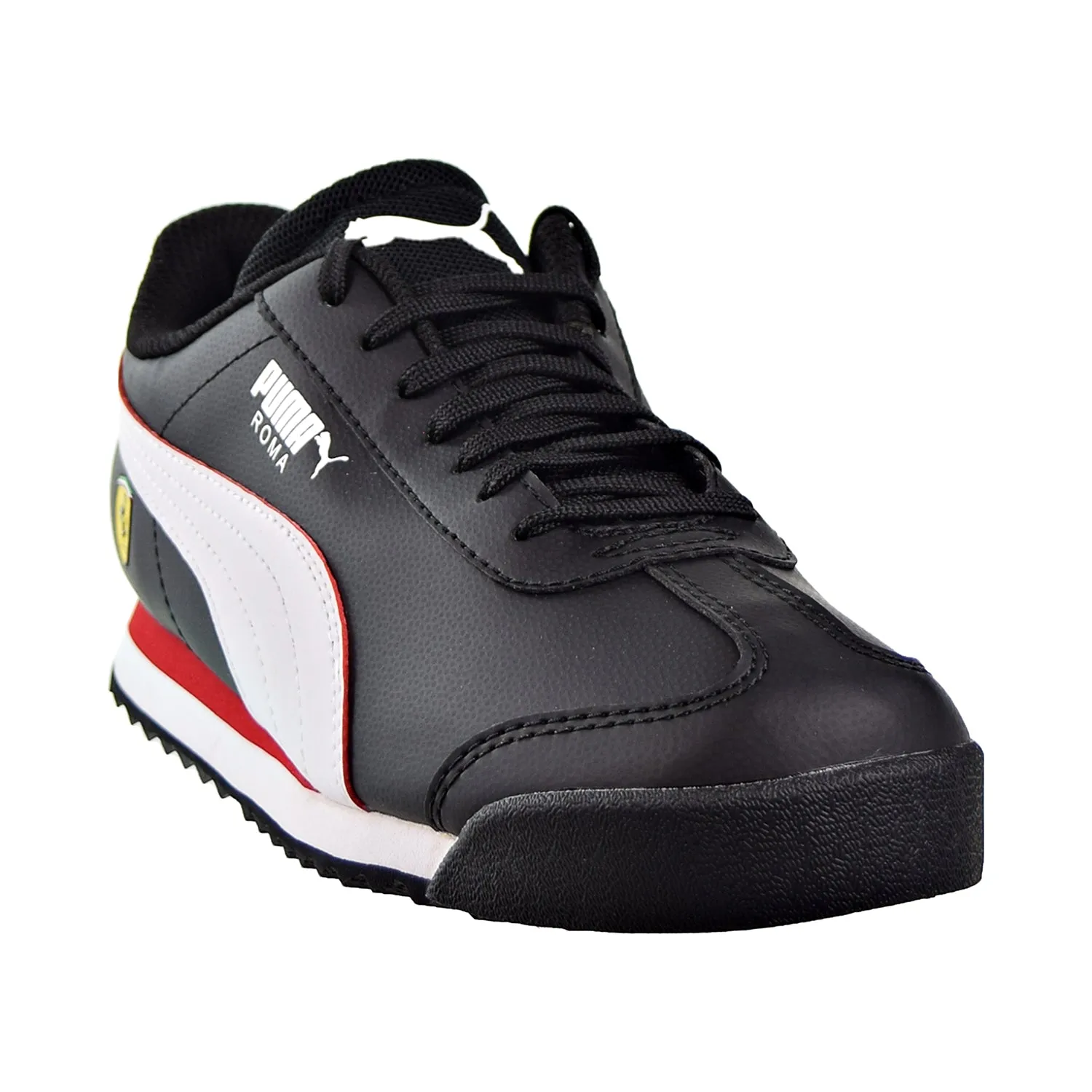 Puma Scuderia Ferrari Roma JR Big Kids Shoes Black/White