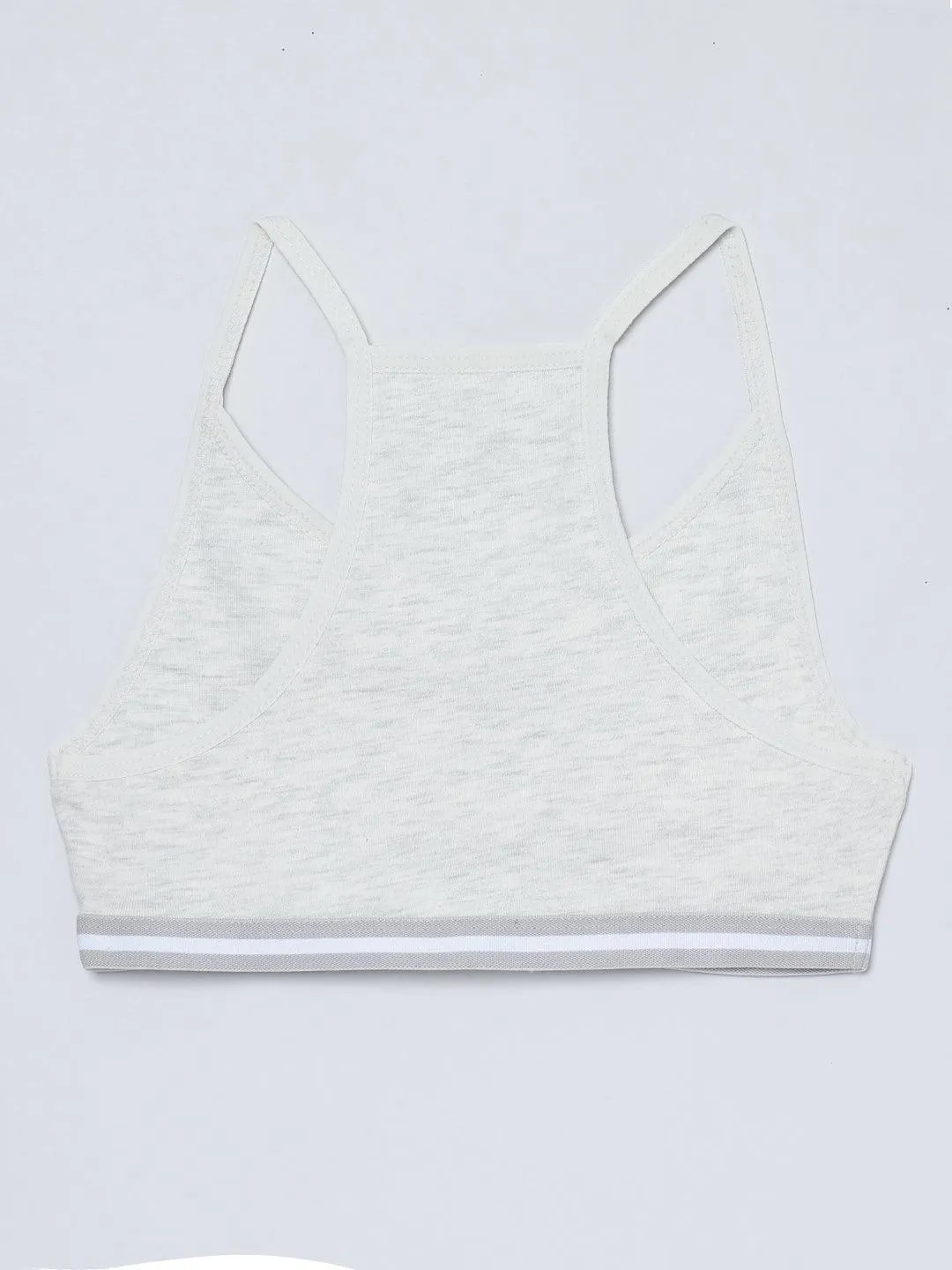 Racer Back Sport Bra - Solid Multicolor Pack of 2