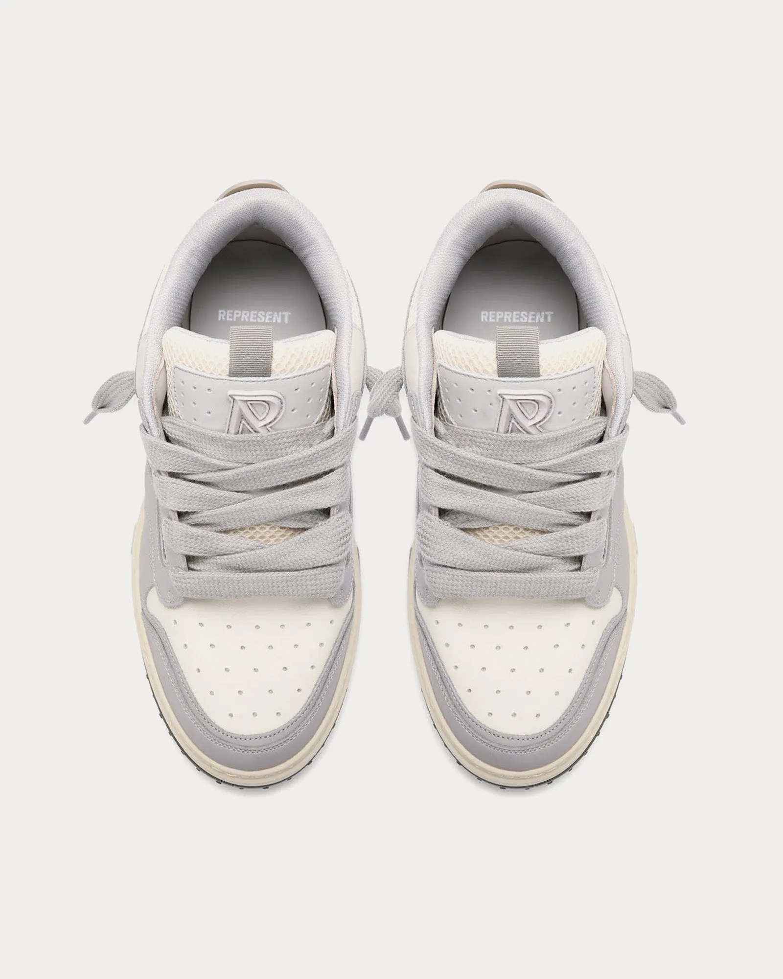 Reptor 2 Grey / Vintage White Low Top Sneakers