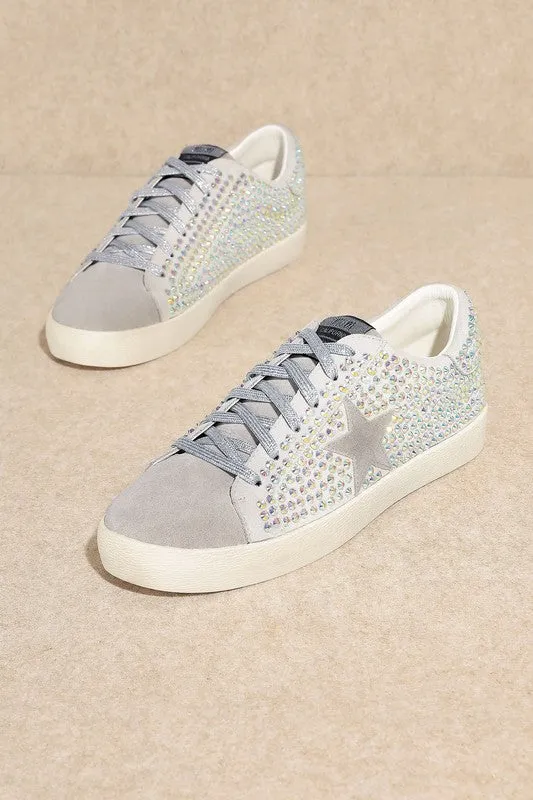 Rhinestone Star Sneakers