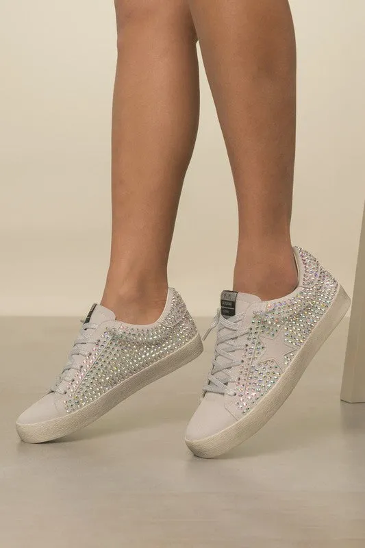 Rhinestone Star Sneakers