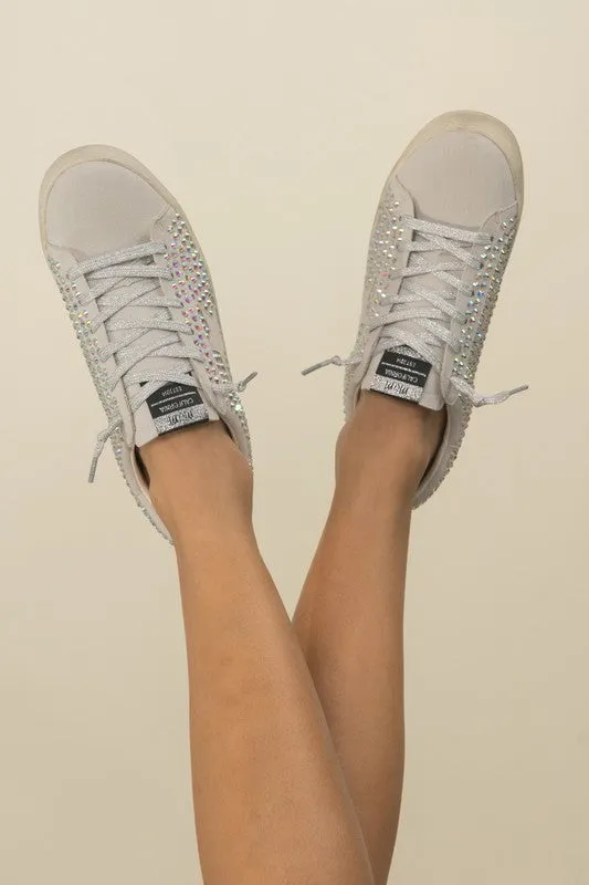 Rhinestone Star Sneakers