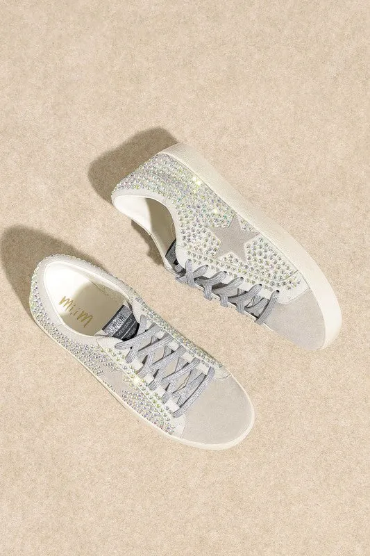 Rhinestone Star Sneakers