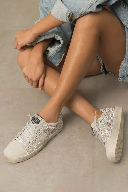 Rhinestone Star Sneakers