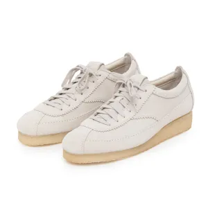 Scarpa Sneaker Wallabee Tor In Suede Bianco