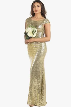 Sequin Maxi Dress