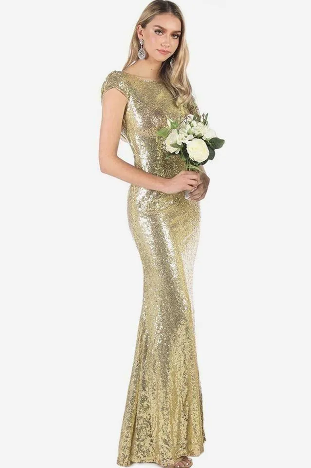 Sequin Maxi Dress