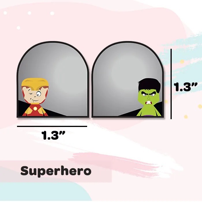 Shoe Labels Pack - Superhero-  12 Pairs