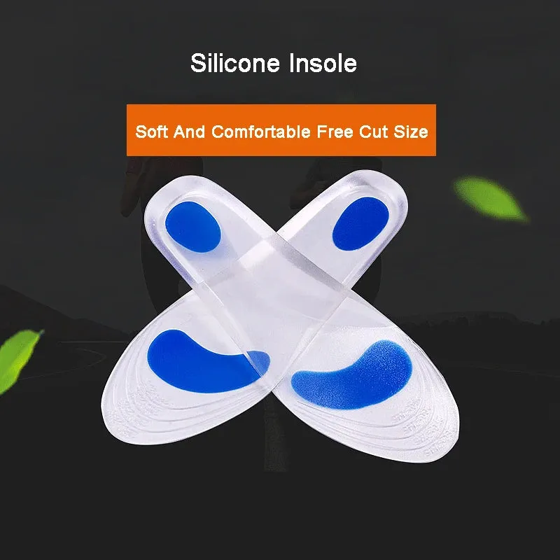 Silicon Orthopedic insoles for Shoes