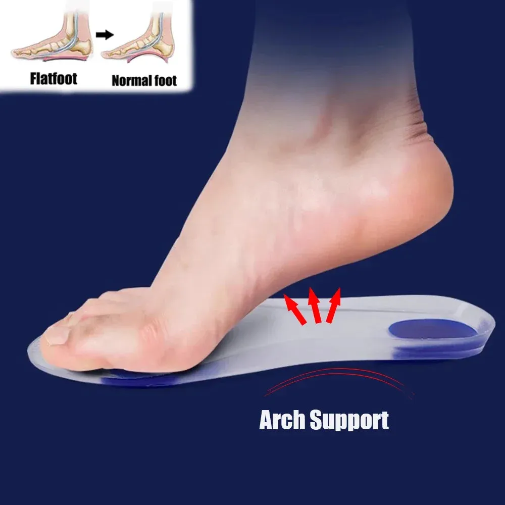 Silicon Orthopedic insoles for Shoes