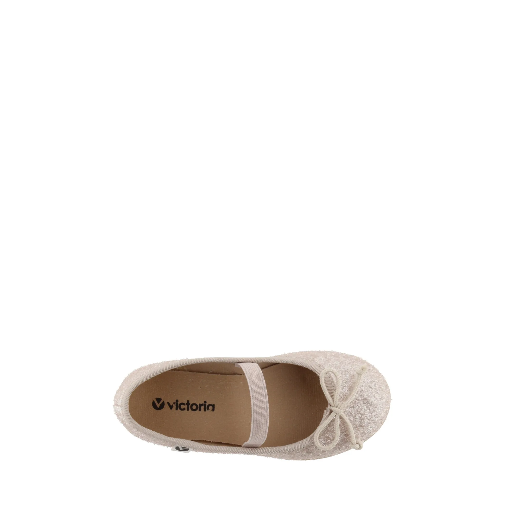 Size 24 Hada Glitter Mary Jane in Nude