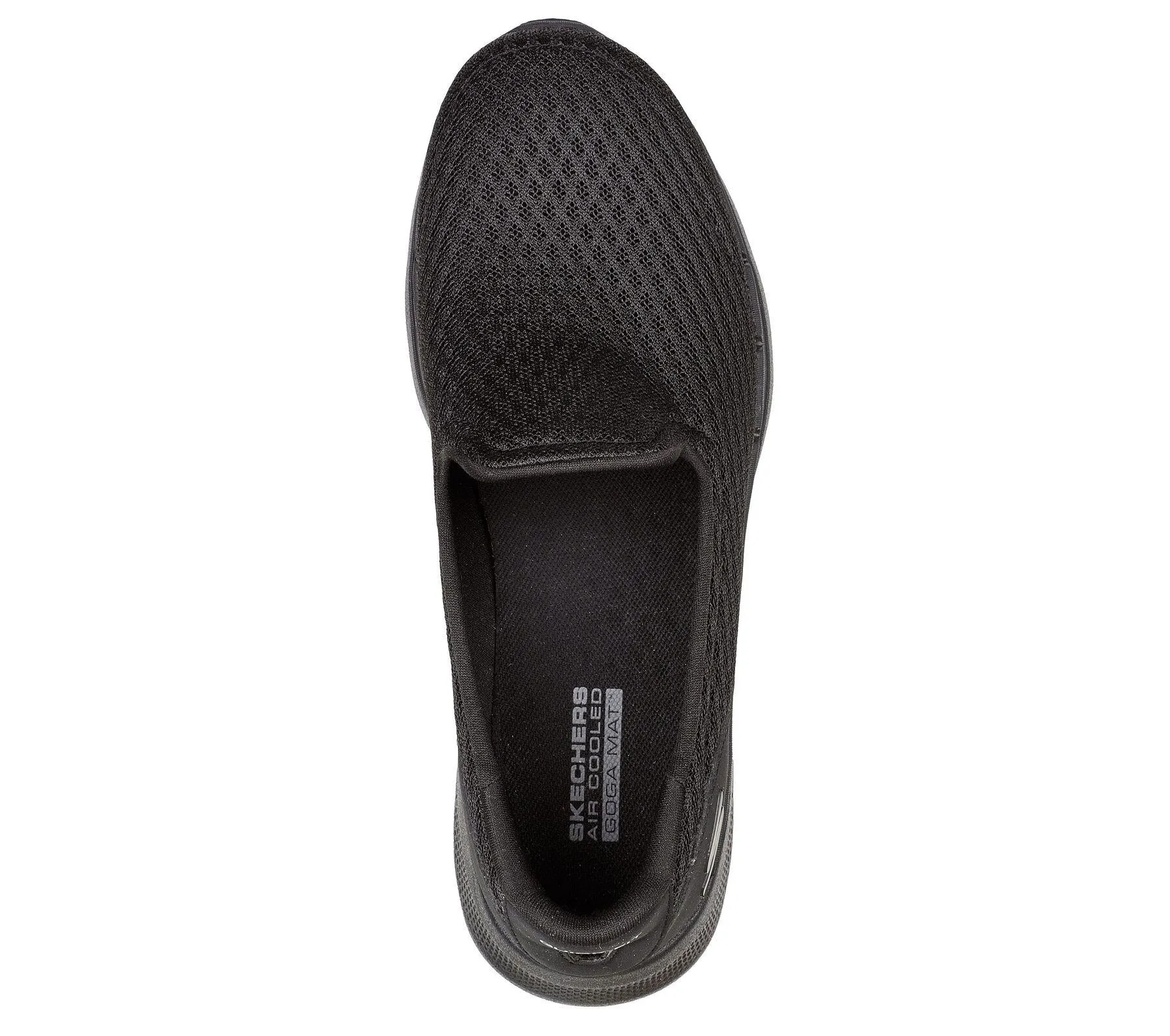 Skechers (GAR124508W) Slip On Ladies Go Walk 6 Big Splash Shoes in UK 4 to 8