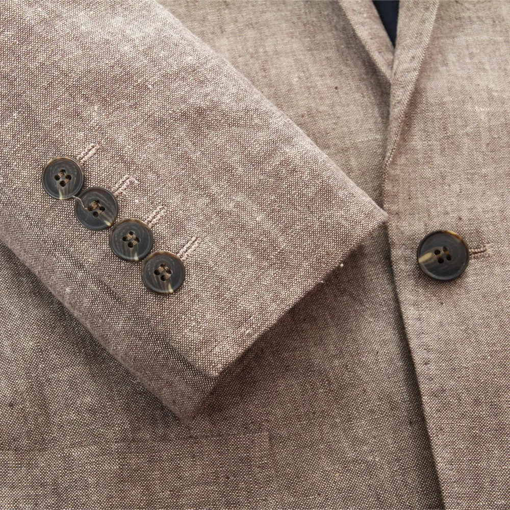 Sports Jacket - Light brown linen