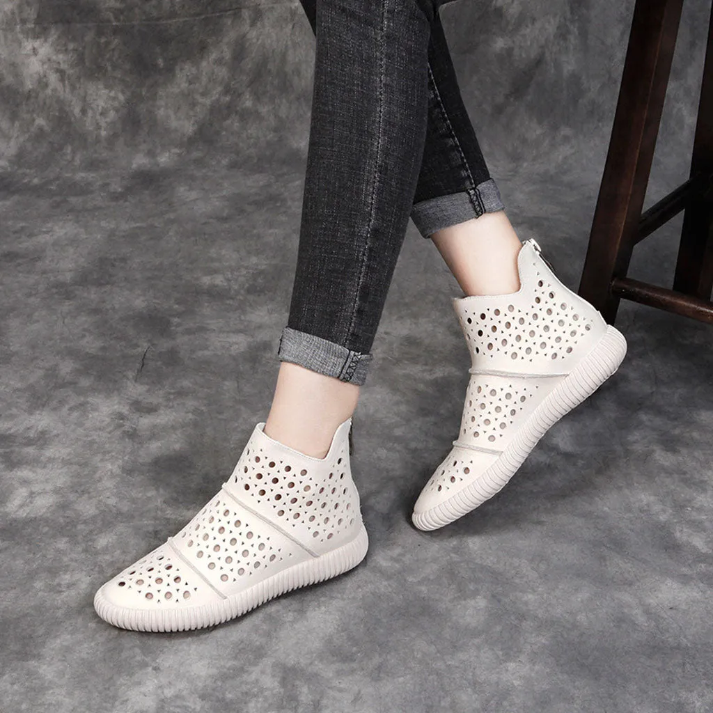 Spring Summer Hollow Retro Boots | Gif Shoes