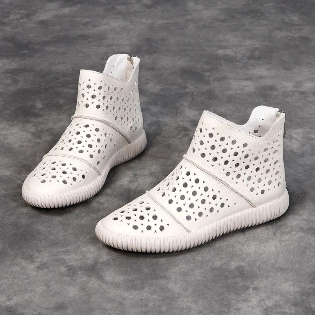 Spring Summer Hollow Retro Boots | Gif Shoes