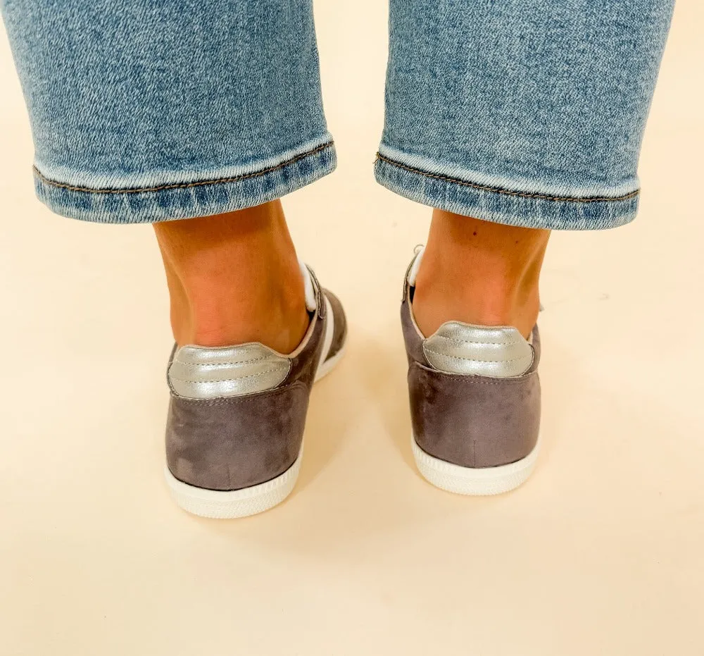 Sydney Grey Suede Sneaker - FINAL SALE
