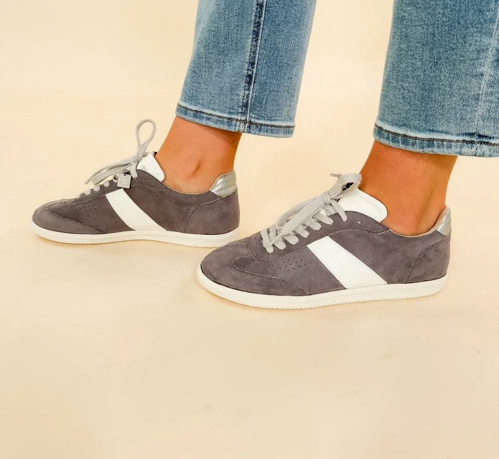 Sydney Grey Suede Sneaker - FINAL SALE