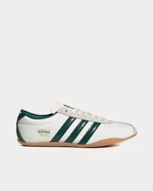 Tokyo Off White / Collegiate Green / Gold Metallic Low Top Sneakers