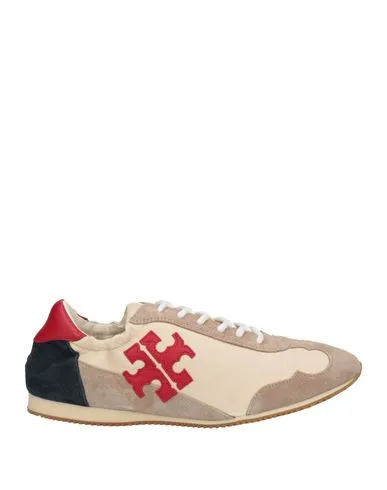 TORY BURCH MILLER CALFSKIN SUEDE SNEAKERS