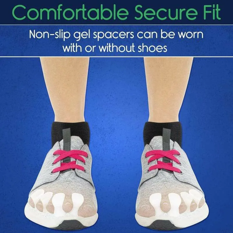 Vive Health Sole Toe Spacers, 8 Pack - White