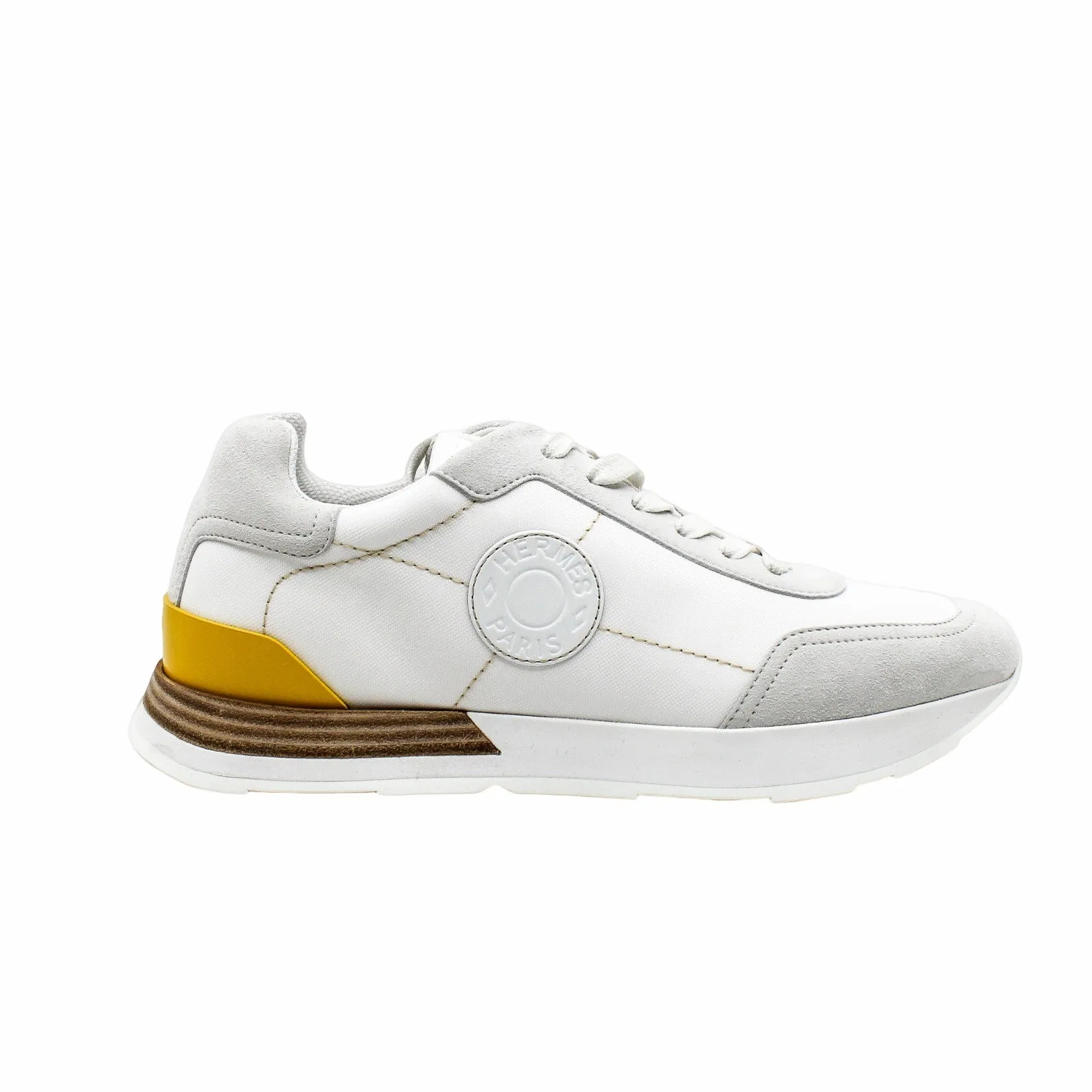 white fabric sneaker #38 rrp1575