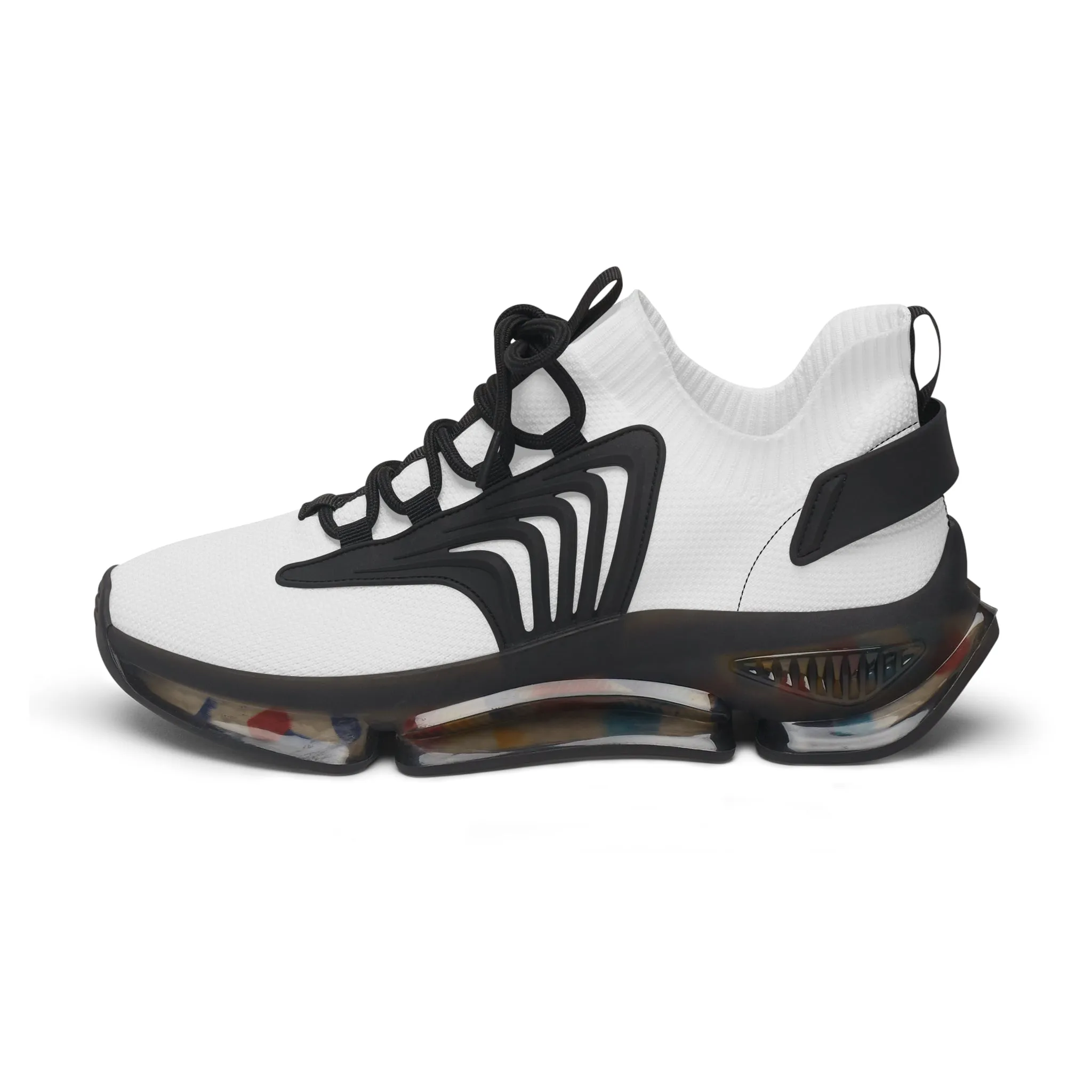 White Women's Mesh Sneakers