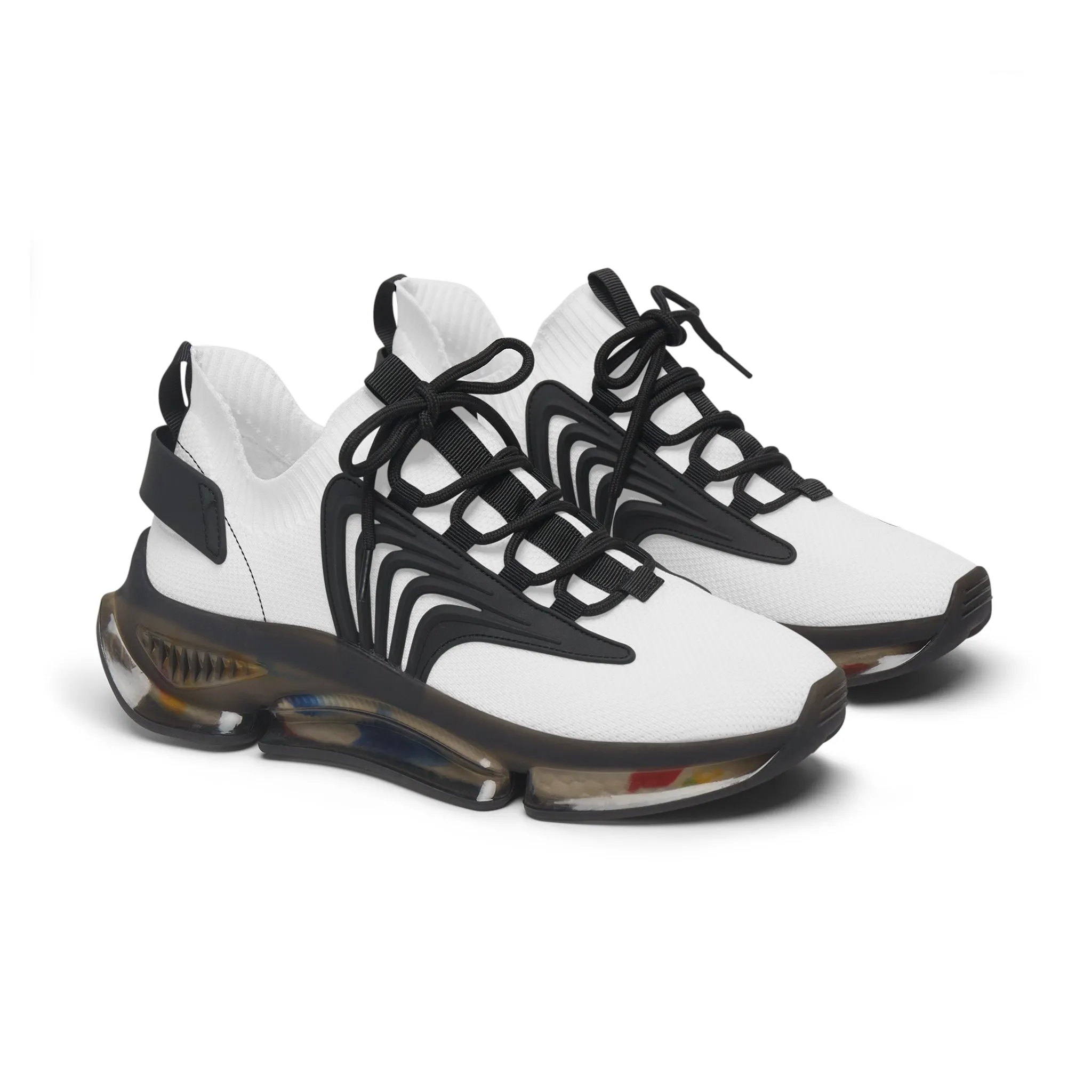 White Women's Mesh Sneakers