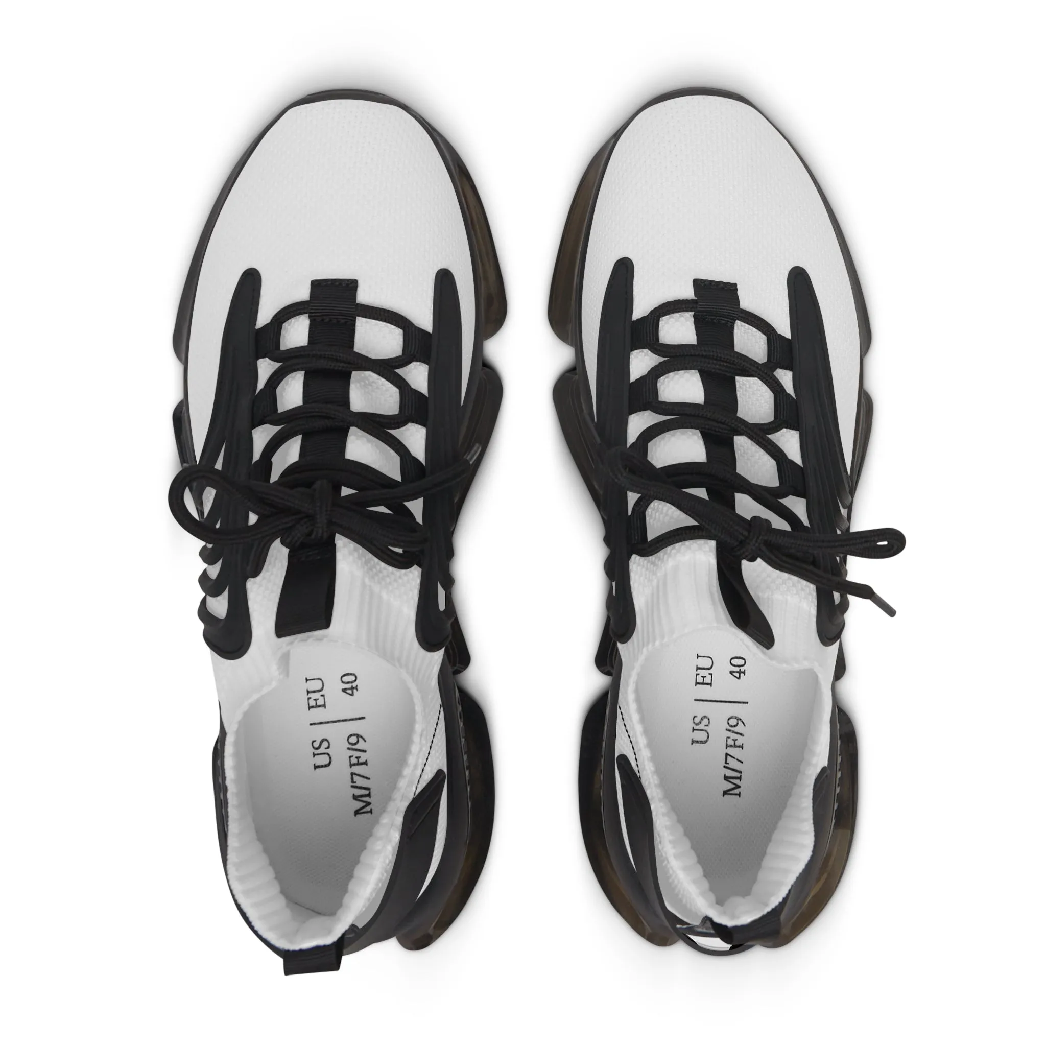 White Women's Mesh Sneakers