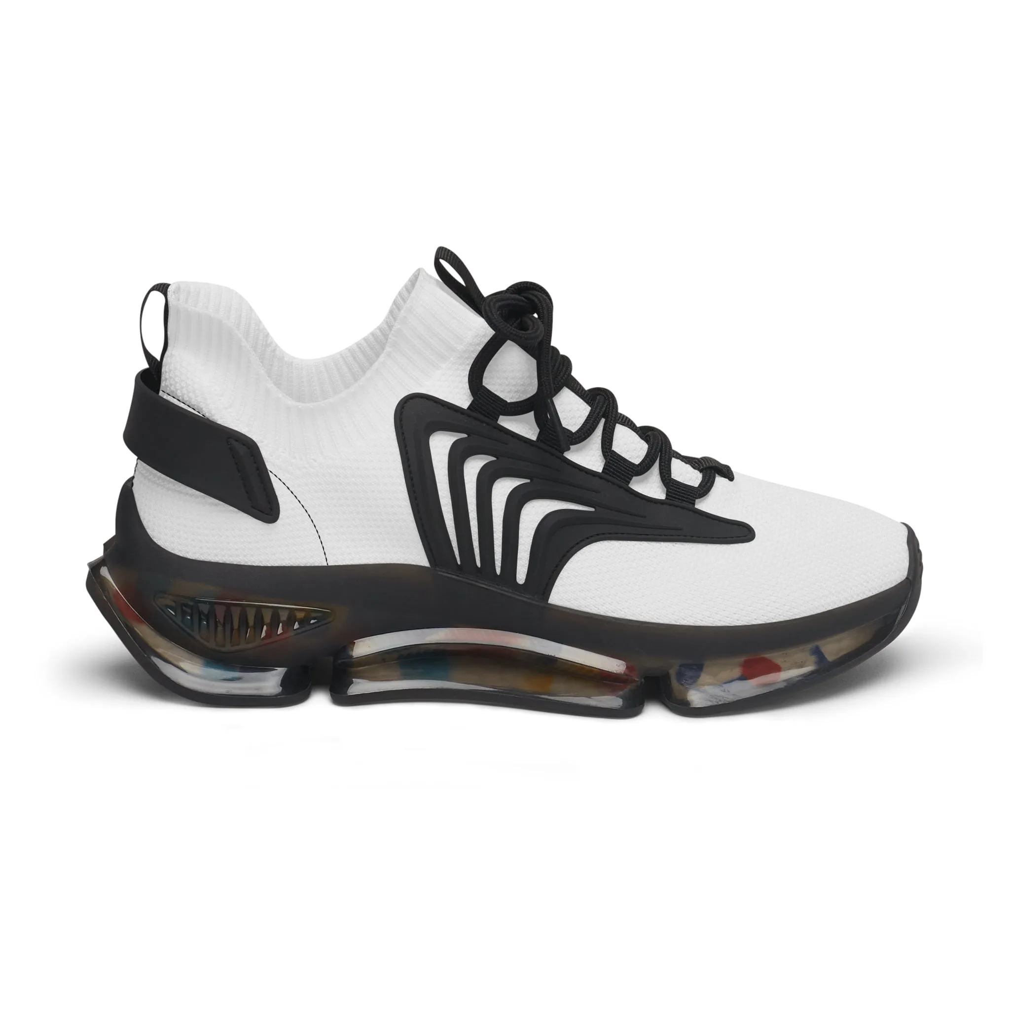 White Women's Mesh Sneakers