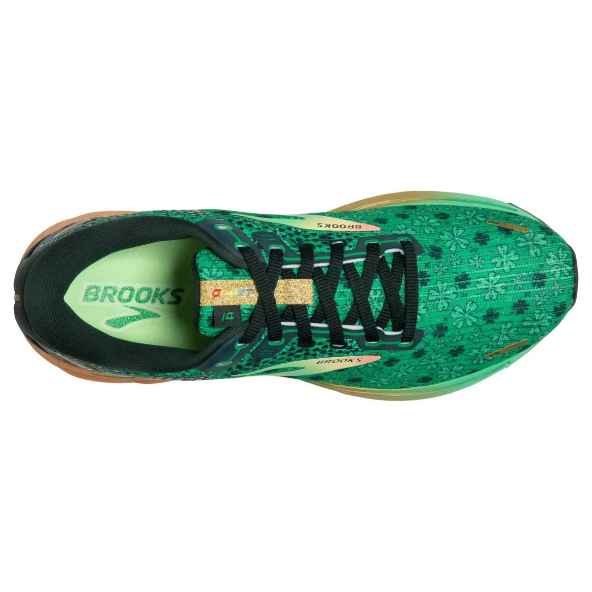 Women's Brooks Ghost 14 - St. Patrick's Day Limited Edition - 120356 1B 354