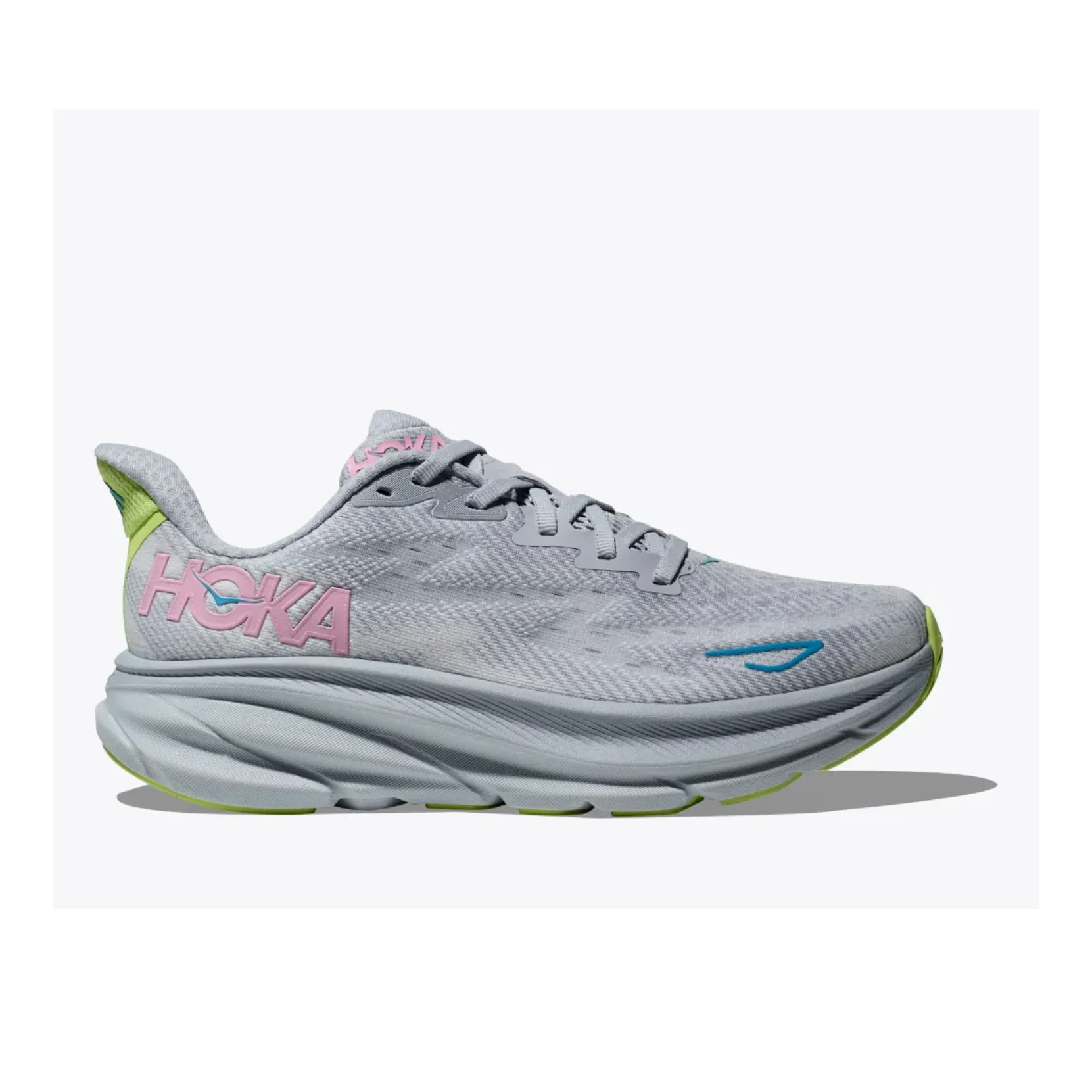 WOMEN'S CLIFTON 9 - B - GLLS GULL/SEA ICE