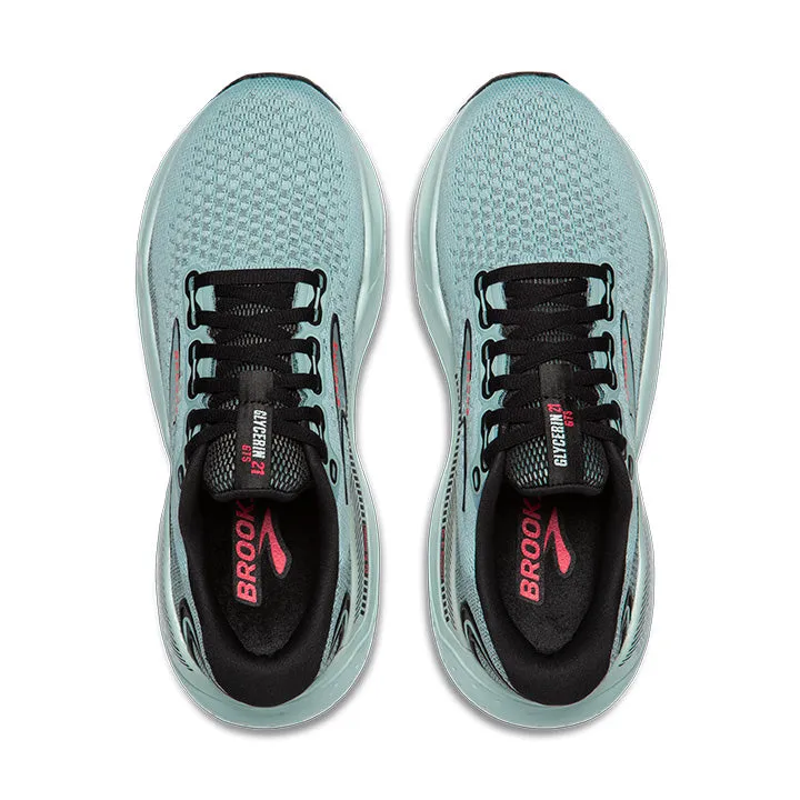 WOMEN'S GLYCERIN GTS 21 - B - 410 CLOUD/BLACK/PINK
