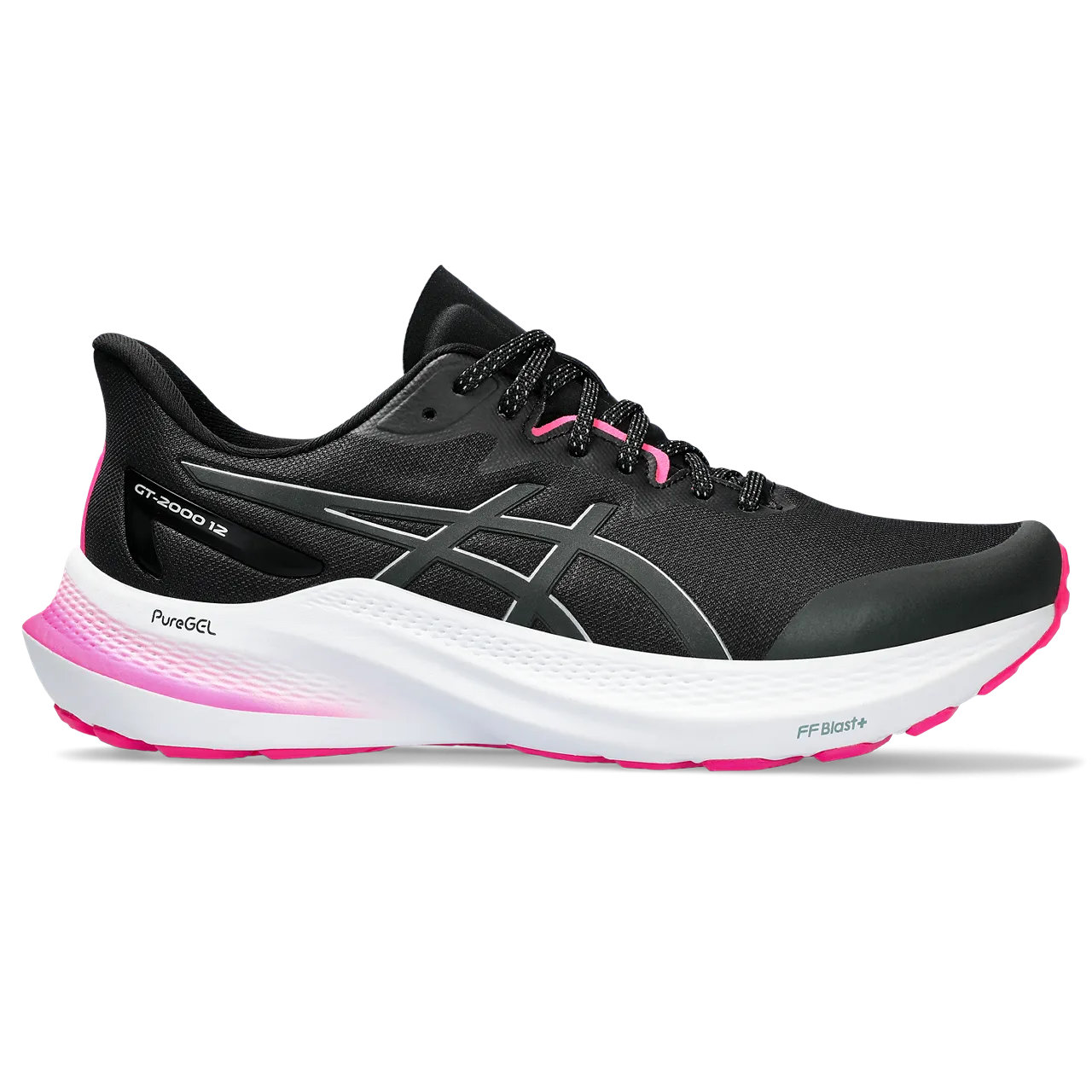 WOMEN'S GT-2000 12 LITE-SHOW - B - 001 BLACK/PURE SILVER