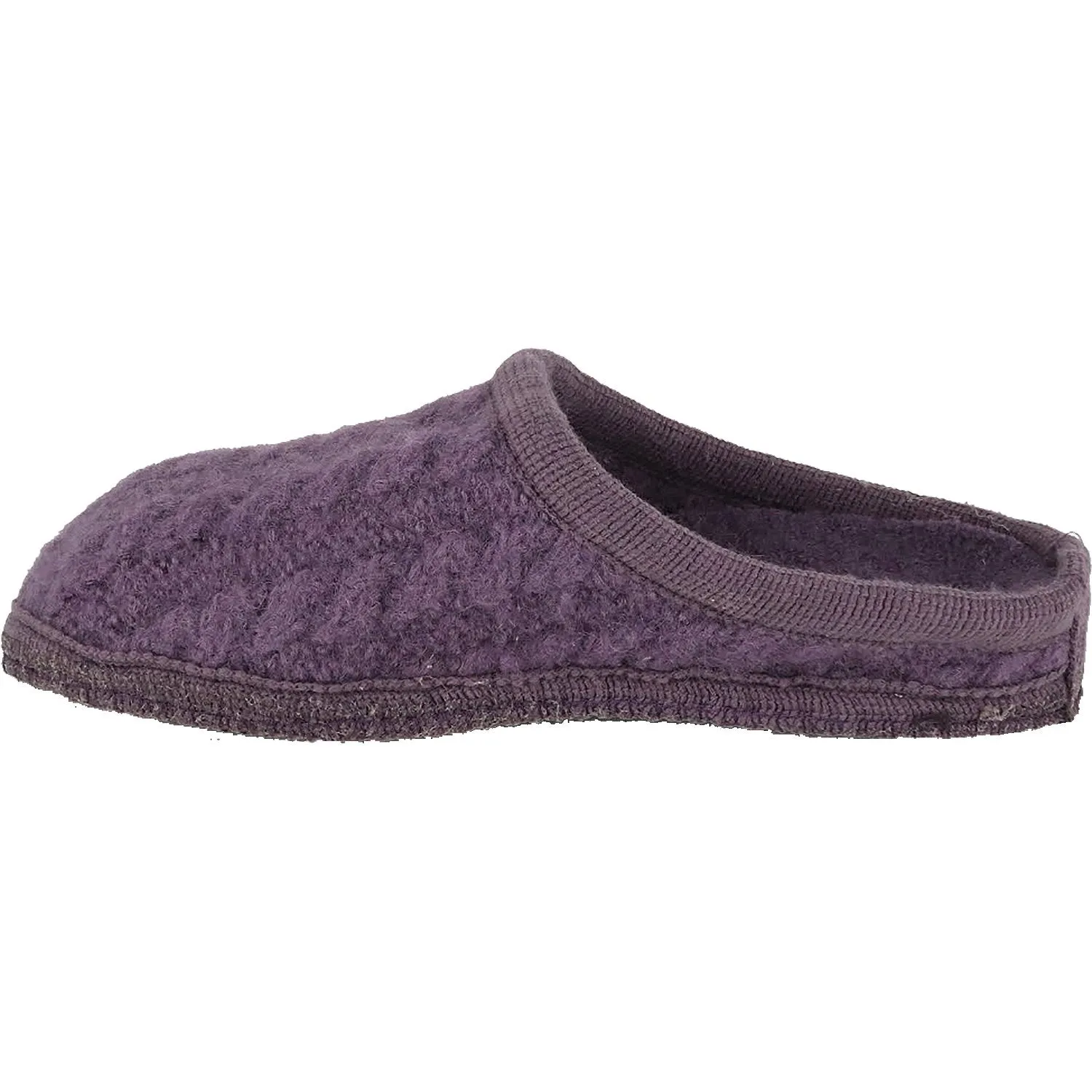 Women's Haflinger Herzerl Mauve Wool