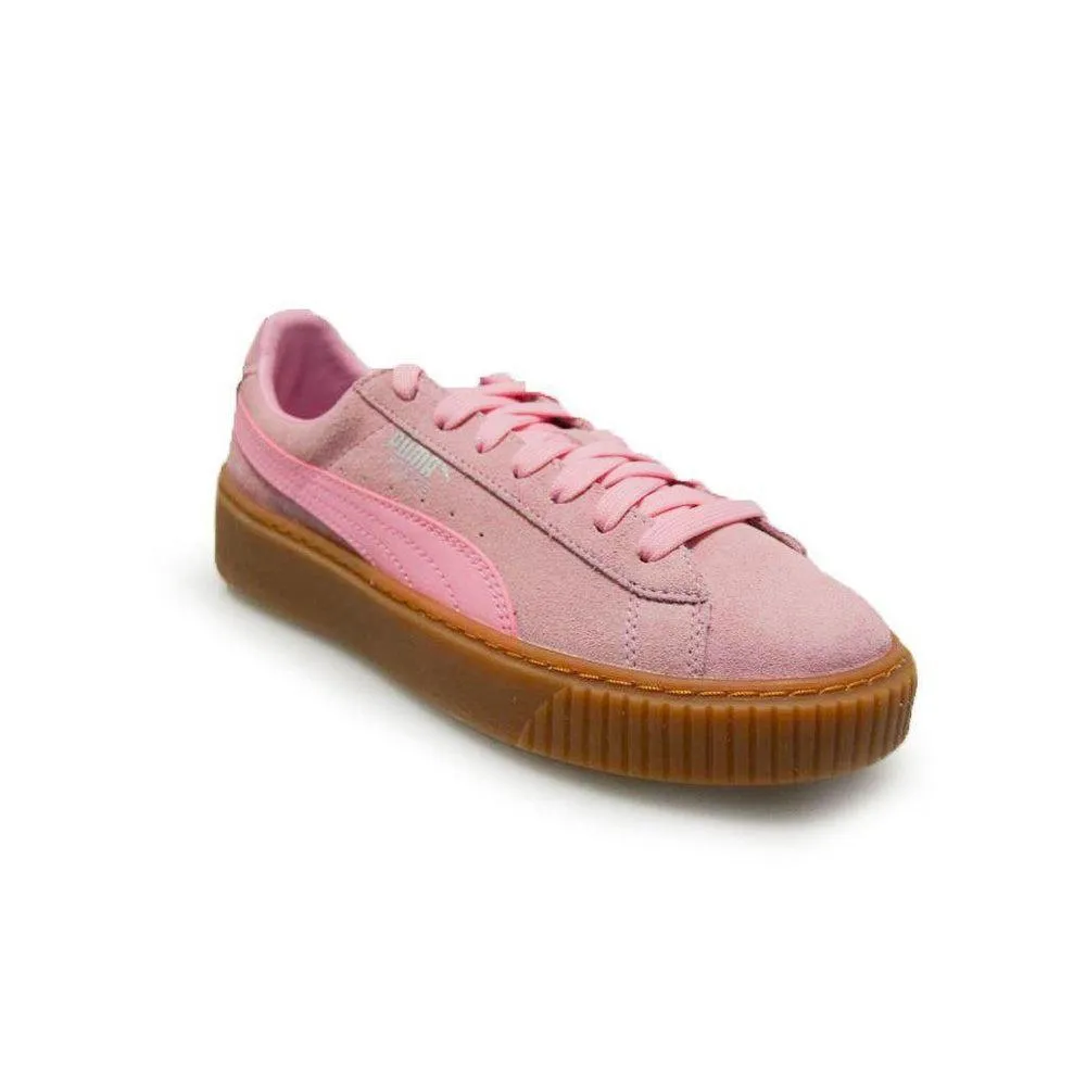 Womens Puma Suede Platform Jr